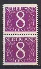 Nederland Combinatie 25 postfris 1965, Ophalen of Verzenden, Na 1940, Postfris