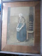 Eduard Frankfort, Prent van Kniertje met Pannetje, Gebruikt, Ophalen of Verzenden, Voor 1940, Prent