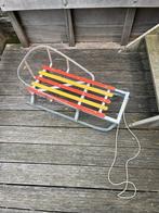 Kinder slee aluminium, Ophalen of Verzenden, Rugleuning, Gebruikt