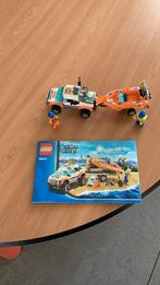 Lego city 60012,  4x4 auto met duikersboot, Kinderen en Baby's, Complete set, Ophalen of Verzenden, Lego, Zo goed als nieuw