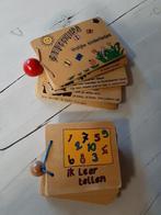 Tel boekje van hout - leuk om te leren tellen, Kinderen en Baby's, Speelgoed | Houten speelgoed, Ophalen of Verzenden, Zo goed als nieuw