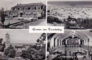 03757 - Terschelling - 4 luik Groeten van ... - gel. 1964 beschikbaar voor biedingen