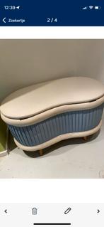 Vintage Waskist / Voetenbank, Minder dan 50 cm, Gebruikt, 50 tot 75 cm, Ophalen of Verzenden