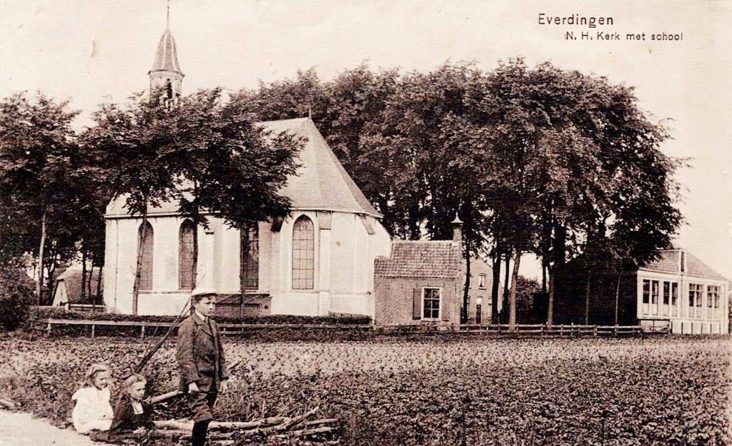 Everdingen Dorpsgezicht, Verzenden, Voor 1920, Gelopen, Utrecht