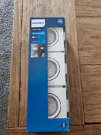 Philips my Living Led 3 dimbare spotjes, Ophalen of Verzenden, Nieuw, Led