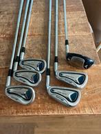 Mizuno MX-950 ijzers - P t/m 6 + hybrid 3, Sport en Fitness, Golf, Mizuno, Ophalen of Verzenden, Club, Zo goed als nieuw