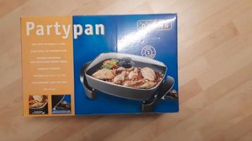 Partypan electrisch, voor bv buffet beschikbaar voor biedingen