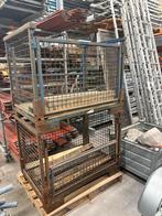 2x Gitterbox / Gaaskrat - 125x83x90cm, Gebruikt, 100 cm of meer, 60 cm of meer, Ophalen of Verzenden