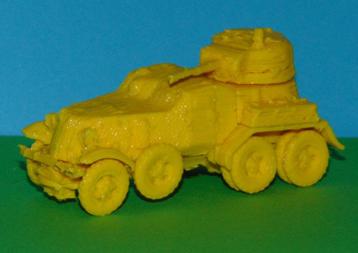 Sovjet BA-10 pantserwagen - 3D-print in diverse schalen beschikbaar voor biedingen