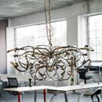 Merk van Egmond - Delphinium - Kroonluchter - Topstaat, Huis en Inrichting, Lampen | Kroonluchters, Ophalen, Nieuw, Metaal