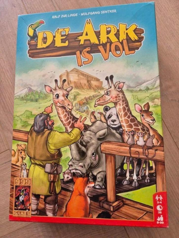 De Ark is Vol Bordspel, Hobby en Vrije tijd, Gezelschapsspellen | Bordspellen, Gebruikt, Ophalen of Verzenden