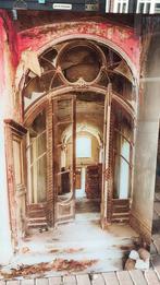 Groot Glasschilderij 80x120cm - Sfeervol Interieur, Ophalen