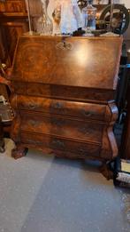 Antieke secretaire met mooi interieur zie omschrijving, Antiek en Kunst, Ophalen