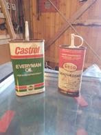 olieblik esso en castrol, Verzenden, Gebruikt, Verpakking