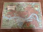Kaart van Rotterdam begin 1940, Boeken, Atlassen en Landkaarten, Ophalen of Verzenden, 1800 tot 2000, Nederland, Landkaart
