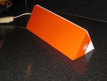 Verstelbare Bedlampje Vintage Retro Oranje/Wit beschikbaar voor biedingen