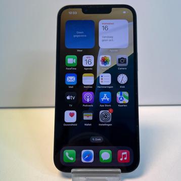 Apple iPhone 13 128GB Midnight | 100% | Nette staat beschikbaar voor biedingen