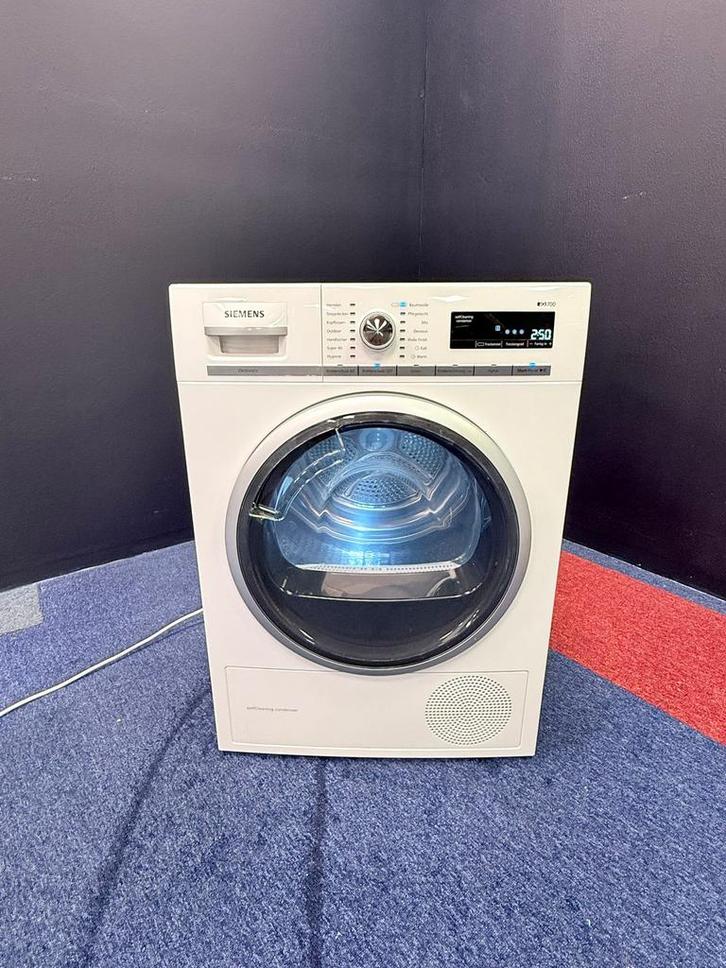 Siemens iQ700 SelfCleaning | A+++ | 9kg | WT47W560, Witgoed en Apparatuur, Wasdrogers, Zo goed als nieuw, Luchtafvoer, Bovenlader