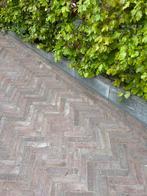 Gebakken waaltjes 12,4m2, Tuin en Terras, Tegels en Klinkers, Ophalen of Verzenden, Zo goed als nieuw, 10 m² of meer, Klinkers