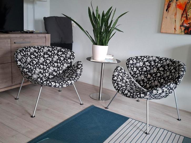 Artifort Orange slice stoelen, limited edition - als nieuw!, Antiek en Kunst, Antiek | Meubels | Stoelen en Banken, Ophalen