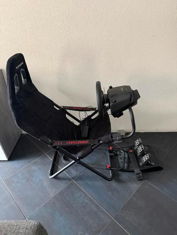 Playseat Challenge racing cockpit met logitech g29 beschikbaar voor biedingen