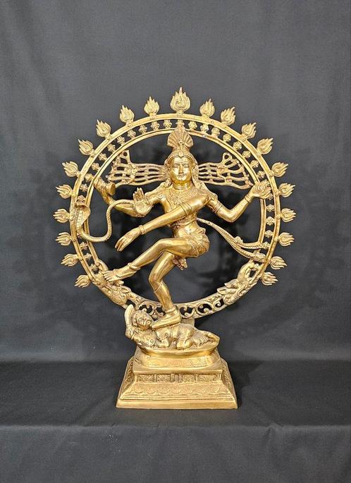Bronzen Nataraj, Antiek en Kunst, Antiek | Koper en Brons, Brons, Ophalen