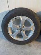 17” Org Audi Q3 Winterbanden+velgen 215/65 17 Continental, Banden en Velgen, 17 inch, Gebruikt, 215 mm