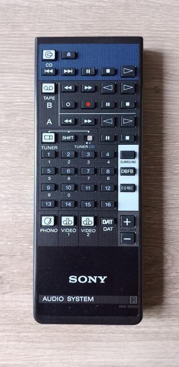 Sony rm-s920 afstandsbediening origineel audio system beschikbaar voor biedingen