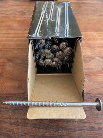 Schotelkop schroeven RVS, gehard, 8x140mm Torx40 Nieuw! beschikbaar voor biedingen