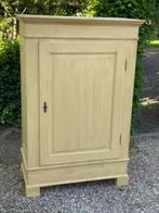 Boeren 1 deurs kast uitneembaar!! Kast,linnenkast,kast,, Ophalen, 100 tot 150 cm, Brocante, antiek, vintage, industrieel, Heydenrijck