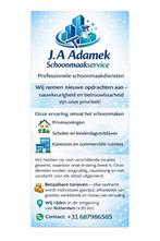 Schoonmaakbedrijf, Vacatures, Vanaf 3 jaar, Overige niveaus, Geschikt als bijbaan, Freelance of Uitzendbasis