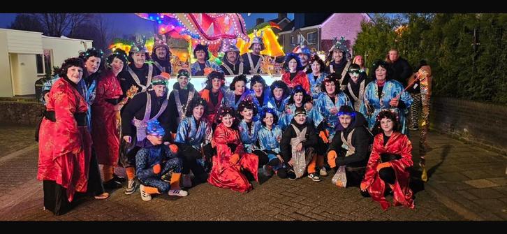Carnavalskleding chinees, Kleding | Dames, Carnavalskleding en Feestkleding, Zo goed als nieuw, Ophalen of Verzenden