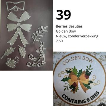 Berry Beauties Stansmal, Nieuwe Collectie!, Nieuw! beschikbaar voor biedingen
