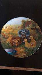 Bord met honden en eendjes, Ophalen of Verzenden