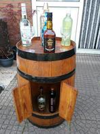 WHISKEY BARREL DRANKKAST, Ophalen of Verzenden, Zo goed als nieuw