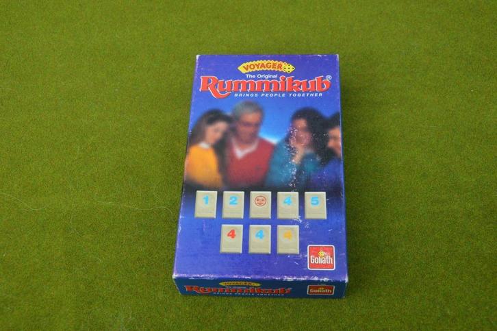 Rummikub reis editie van Goliath 1-4 spelers  Voyager, Hobby en Vrije tijd, Gezelschapsspellen | Bordspellen, Gebruikt, Een of twee spelers
