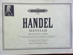 452: Handel Messiah organ-vocal, Muziek en Instrumenten, Bladmuziek, Zang, Verzenden, Klassiek, Zo goed als nieuw