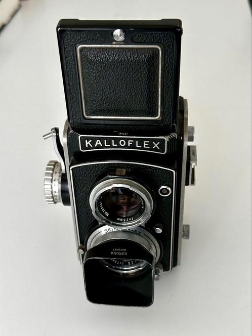 Kalloflex TLR analoge middenformaat camera, Audio, Tv en Foto, Fotocamera's Analoog, Gebruikt, Spiegelreflex, Overige Merken, Verzenden
