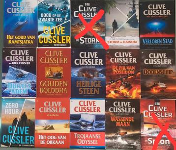 Clive Cussler boeken beschikbaar voor biedingen