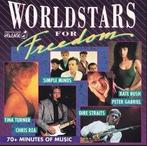 Worldstars For Freedom CD, Verzenden, Zo goed als nieuw, Pop