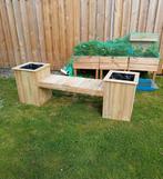 Tuinbank met Plantenbak, Ophalen, Tuin, 100 cm of meer, Nieuw