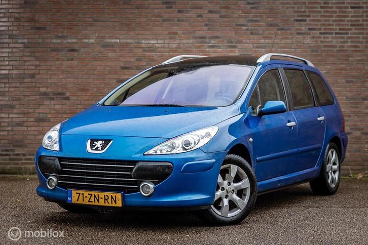 Peugeot 307 SW 1.6-16V Premium |7 Persoons |Pdc|Airco |Nap, Auto's, Peugeot, Bedrijf, Te koop, ABS, Airbags, Airconditioning, Alarm