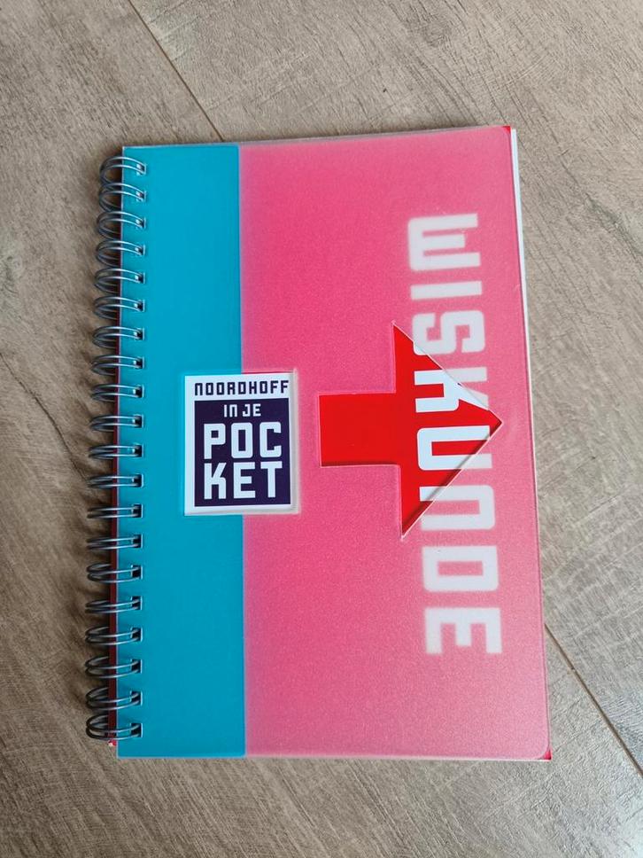 Noordhoff Wiskunde in je pocket - ZGAN, Boeken, Studieboeken en Cursussen, Zo goed als nieuw, Niet van toepassing, Beta, Ophalen of Verzenden
