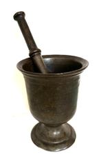 Vijzel antiek 1921, Antiek en Kunst, Antiek | Koper en Brons, Ophalen of Verzenden