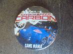 Vintage Button Need For Speed Carbon (zie foto's), Verzamelen, Ophalen of Verzenden, Gebruikt, Overige onderwerpen, Button