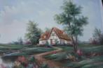 Romantisch heidelandschap, Ophalen