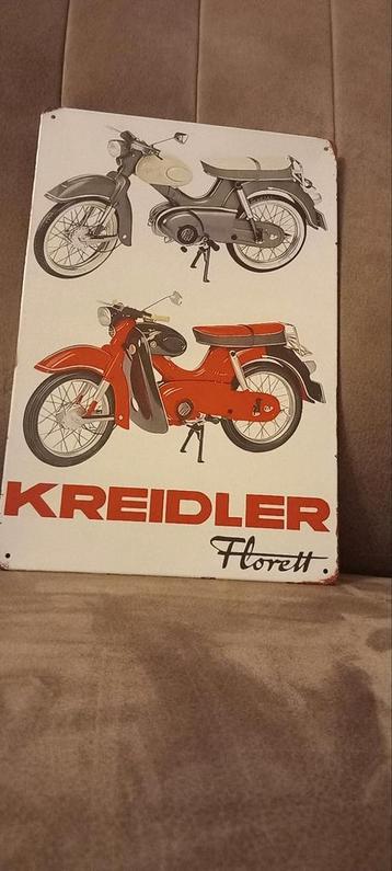 Blikken Bord Kreidler Florett 20x30 beschikbaar voor biedingen