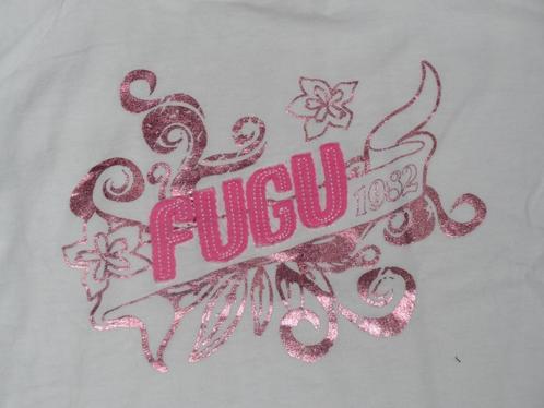 leuk zomershirtje fugu girls mt 140, Kinderen en Baby's, Kinderkleding | Maat 140, Zo goed als nieuw, Meisje, Shirt of Longsleeve