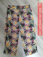 Vrolijke wijde dunne broek van bonprix mt 48/50, Bonprix, Ophalen of Verzenden, Zo goed als nieuw, Zwart