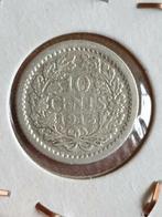 10 cent 1913 , zilver (4), Postzegels en Munten, Munten | Nederland, Zilver, 10 cent, Ophalen of Verzenden
